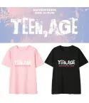 Seventeen Oversized Tee TEENAGE — Green Classic Ver.