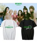 Stayc Graphic Tee — Green Limited Ver.
