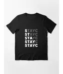 Stayc Oversized Tee — Gold Edition