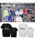 Stray Kids Oversized Tee Signature — Beige Retro Ver.