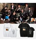 Stray Kids K pop T shirt Life — White Classic Ver.