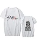 تيشيرت كيبوب Stray Kids — إصدار "LOGO" — Stray Kids Oversized Ver.