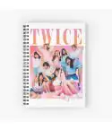 Twice Spiral Notebook Vintage Artwork — Beige Limited Ver.