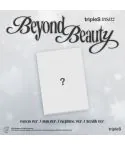 محتويات ألبوم tripleS Beyond Beauty تشمل الكتيب، البطاقات، والملصقات