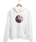 هودي يونيسكس Black Pink — إصدار "YIN-YANG" — Black Pink Black Hoodie