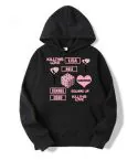 هودي أوفرسايز Black Pink — إصدار "KILL THIS LOVE" — Black Pink Black Hoodie