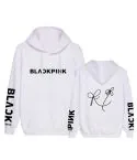 هودي بولوفر Black Pink — إصدار "ROSE" — Black Pink Black Hoodie