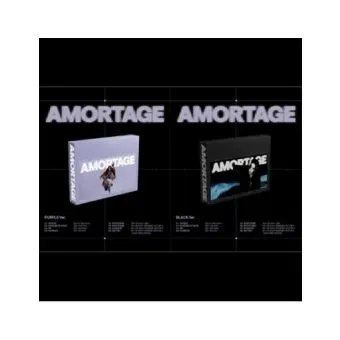 البوم اصلي النسخة الكاملة JISOO AMORTAGE EXCLUSIVE 2CD