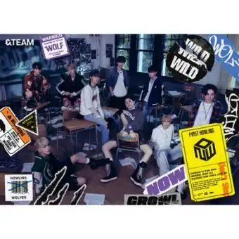 البوم اصلي TEAM JP 1st First Howling NOW Limited A CD