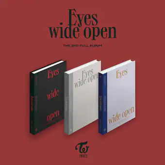 Official Album TWICE Album Vol2 Eyes wide open النسخة العشوائية