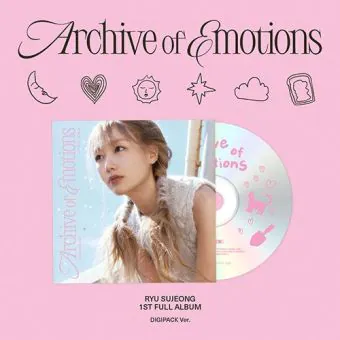 البوم اصلي RYU SUJEONG 1st Archive of emotions Digipack Ver