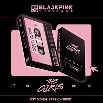 البوم اصلي BLACKPINK THE GAME THE GIRLS Reve ver DIGITAL BLACK VER