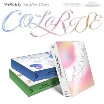 Official Album Weeekly 5th Mini Album ColoRise Random Ver