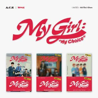 Official ACE 6th My Girl My Choice POCA RANDOM VER
