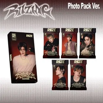 Official Album RIIZE 1st Mini Album RIIZING Photo Pack Ver Random Ver