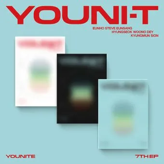 البوم اصلي النسخة العشوائية YOUNITE 7th YOUNIT POCAALBUM