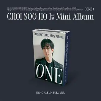 Official Album Choi Soo Ho 1st Mini Album ONE NEMO Ver