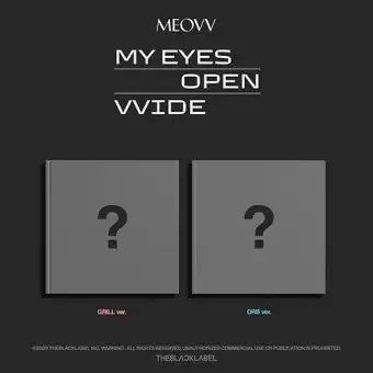 Official MEOVV 1st EP MY EYES OPEN VVIDE ver Full Set
