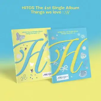 البوم اصلي النسخة العشوائية HITGS The 1st Single Things we love H