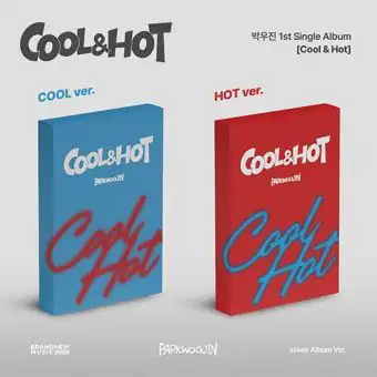 Official Album PARK WOO JIN AB6IX 1st Single Album Cool Hot Full Set