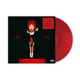 Official Album JENNIE The 1st Studio Album Ruby Unsigned Color LP
