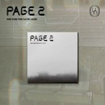 محتويات ألبوم KANG SEUNG YOON PAGE 2 نسخة BEHIND: كتيب خلف الكواليس، بطاقات صور، بطاقات بريدية، وبطاقة QR