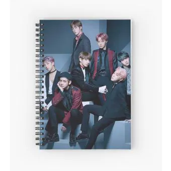 Bts Spiral Notebook — Black Deluxe Ver.