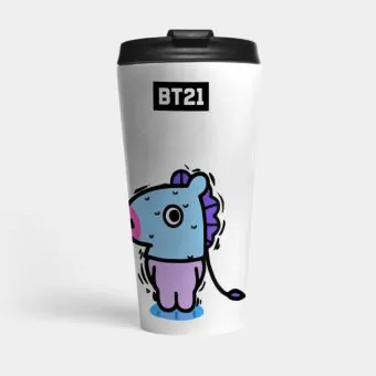 Bt21 Insulated Tumbler v4 — Blue Casual Ver.