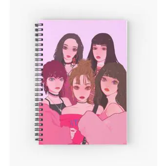 Red Velvet Notebook Signature — Navy Casual Ver.