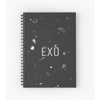 دفتر حلزوني Exo — إصدار "EXO" — Exo Limited Edition