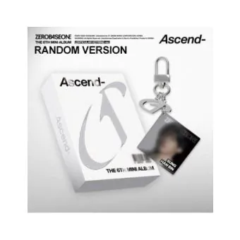 ألبوم ZEROBASEONE 6th Mini Album Ascend النسخة العشوائية LENTICULAR KEYRING