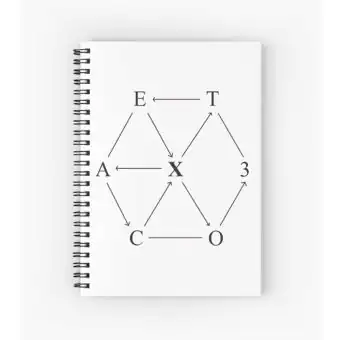 دفتر ملاحظات Exo — إصدار "EXO" — Exo Limited Edition