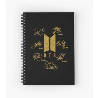 Bts Notebook — Gold Classic Ver.