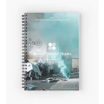 Bts Spiral Notebook — Gold Limited Ver.