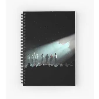 Bts K pop Notebook — Beige Premium Ver.