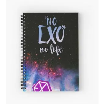 Exo Notebook — Navy Stylish Ver.