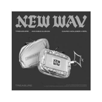 ألبوم TREASURE 4th Mini Album NEW WAV نسخة CARD HOLDER LIMITED EDITION