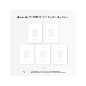 ألبوم ZEROBASEONE 6th Mini Album Ascend نسخة 11 Ver. العشوائية CD