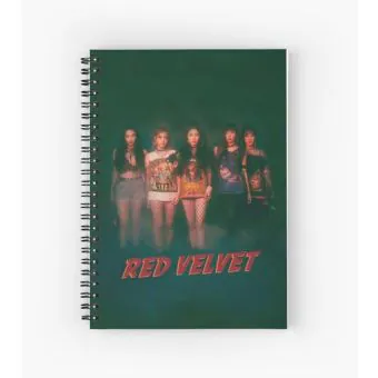 Red Velvet Journal Signature — Green Retro Ver.