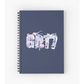 Got7 K pop Notebook — Silver Exclusive Ver.