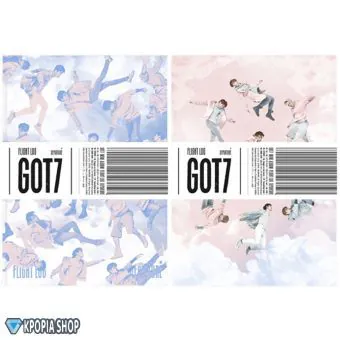 البوم اصلي GOT7 FLIGHT LOG DEPARTURE النسخة العشوائية