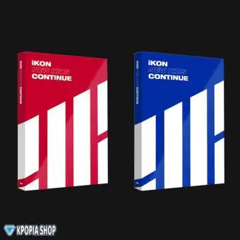 Official Album iKON Mini Album NEW KIDS CONTINUE النسخة العشوائية