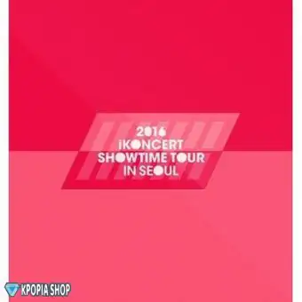 Official Product IKON 2016 IKONCERT SHOWTIME TOUR IN SEOUL LIVE CD 2 CDS