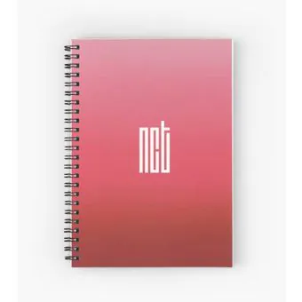 Nct Spiral Notebook — Gold Casual Ver.