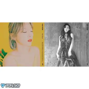 البوم اصلي Girls Generation TaeYeon Vol1 My Voice النسخة العشوائية