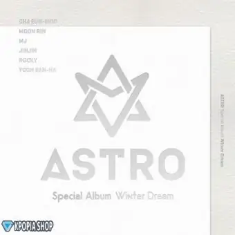 Official Album ASTRO SPECIAL ALBUM WINTER DREAM CD