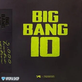 Official Product BIGBANG BIGBANG10 THE VINYL LP LIMITED EDITION