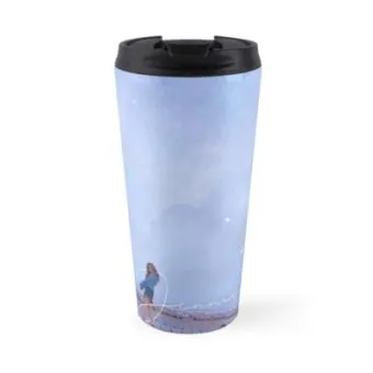 Black Pink Insulated Tumbler v4 Holographic — Pink Stylish Ver.
