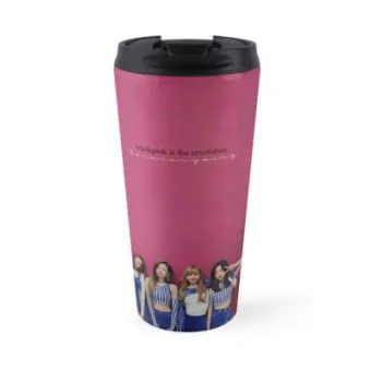 Black Pink Insulated Tumbler Gradient — Green Edition