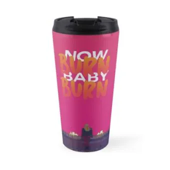 Black Pink Insulated Tumbler v1 Signature Logo — Purple Classic Ver.